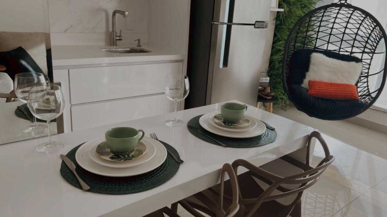 شقة Lindo Flat Easy Life جويانيا المظهر الخارجي الصورة